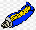 Tube Line art Зубная паста, тюбик, разное, цвет, тюбик png | PNGWing